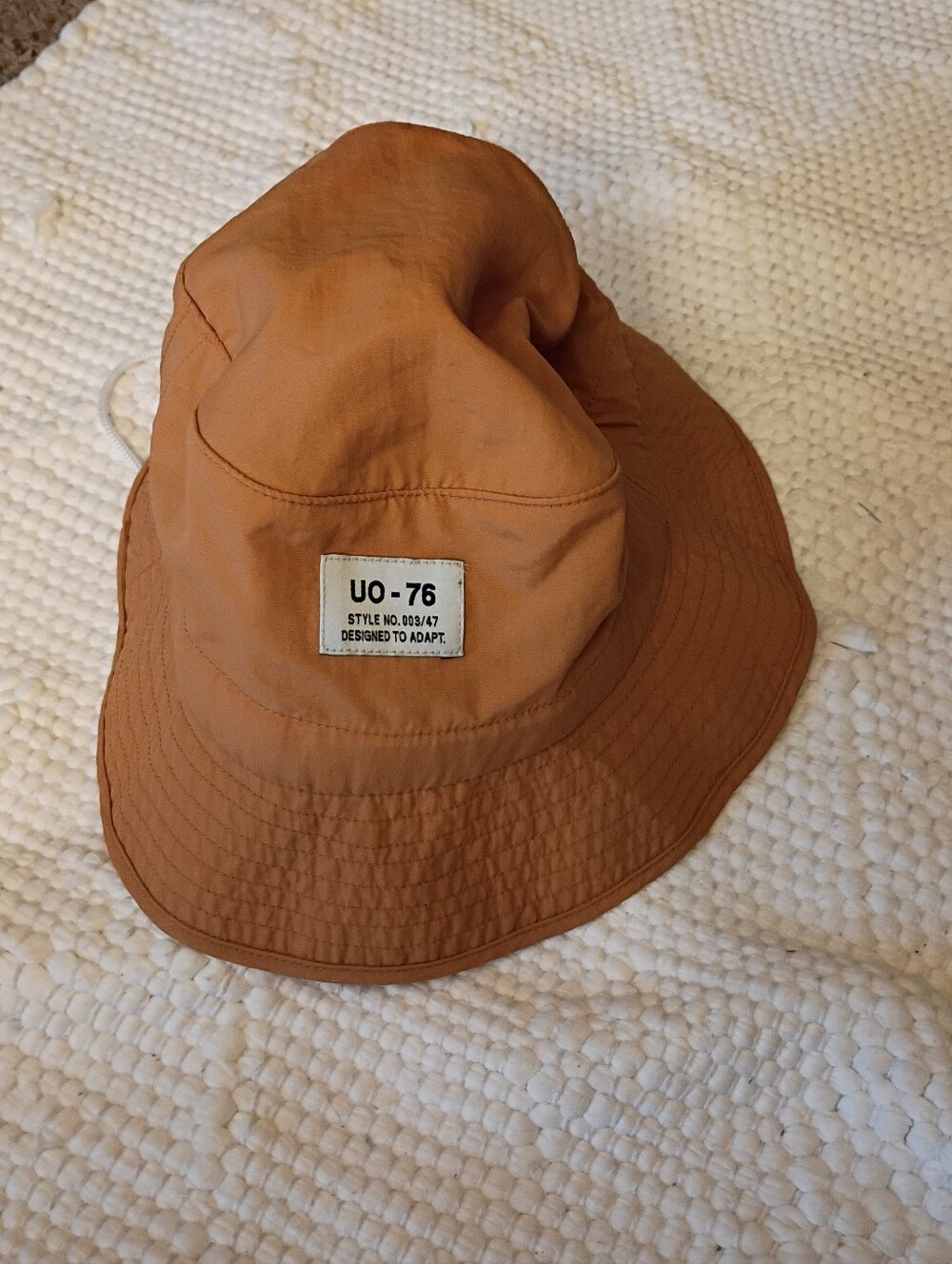 Urban Outfitters Rust Orange Bucket Hat